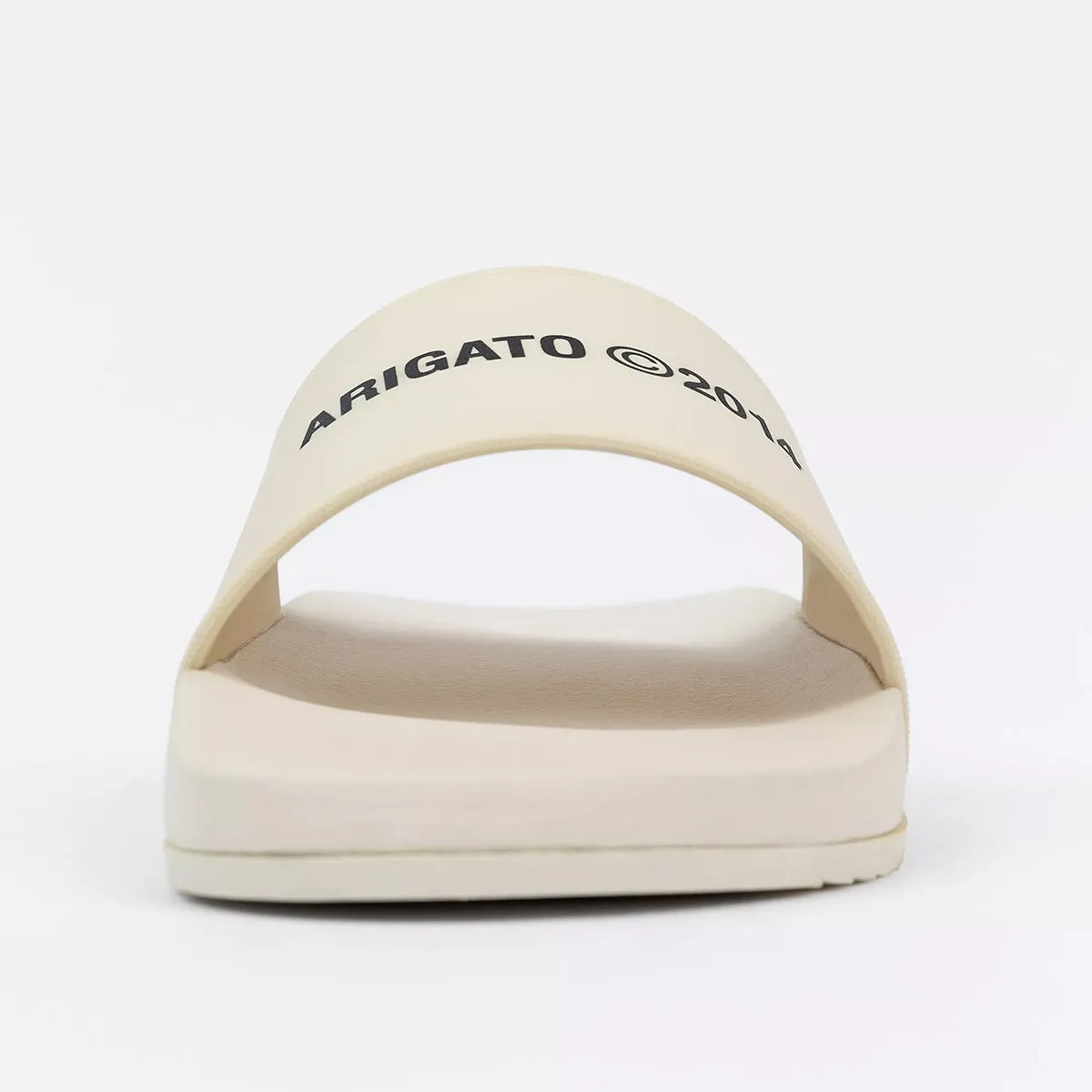 Axel Arigato - Logo Pool Sliders in Beige