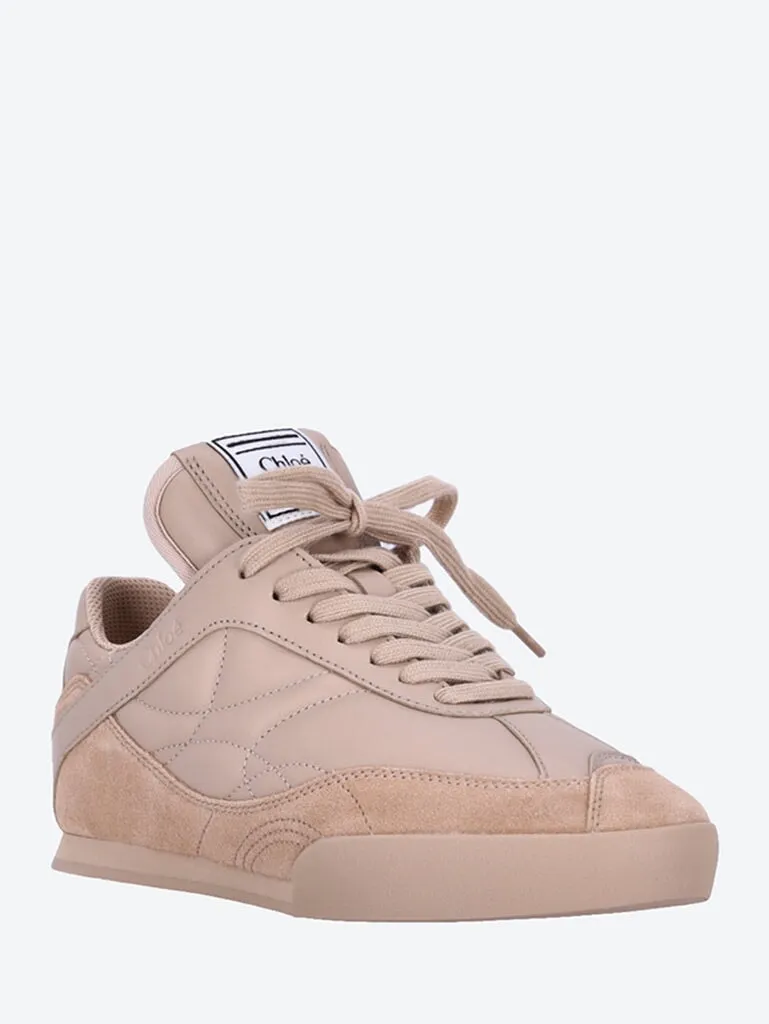 Chloe kick leather  sneakers