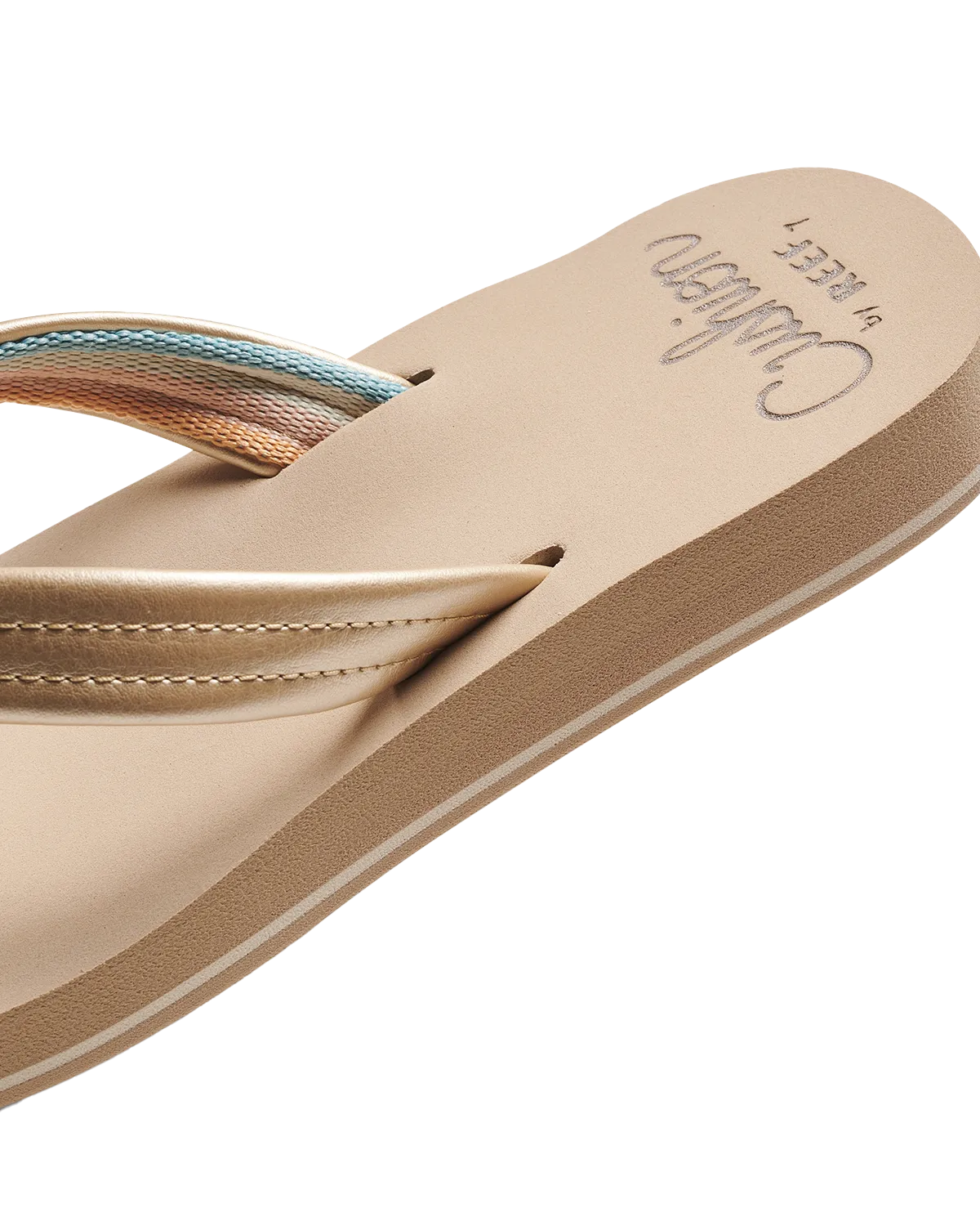 Cushion Breeze Flip Flops in Golden Hour