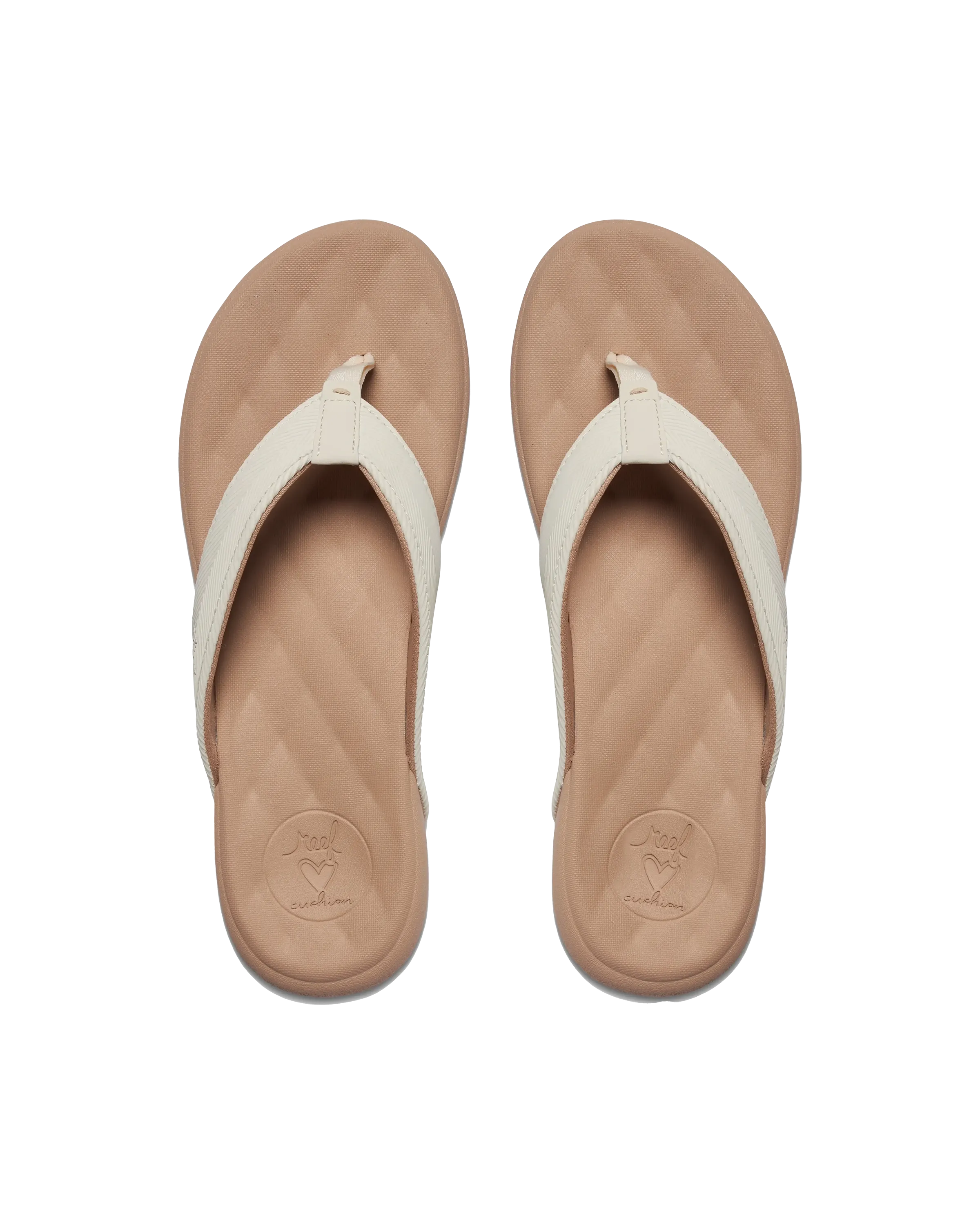 Cushion Harmony Flip Flops in Sand