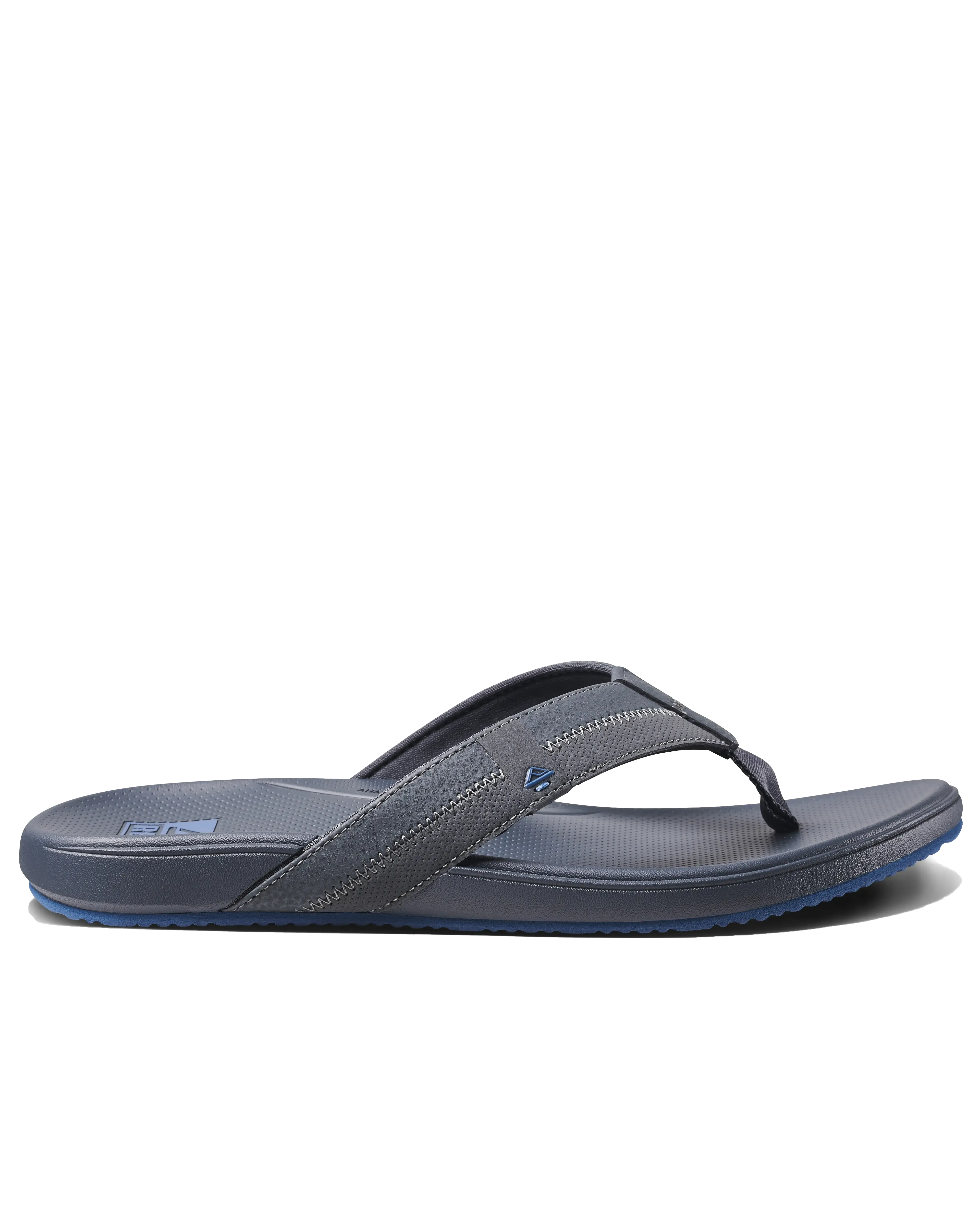 Cushion Phantom Flip Flops in Grey & Blue