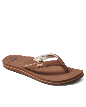 Cushion Sands Flip Flops in Espresso