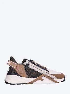 Fendi flow vitello tessuto ff sneakers