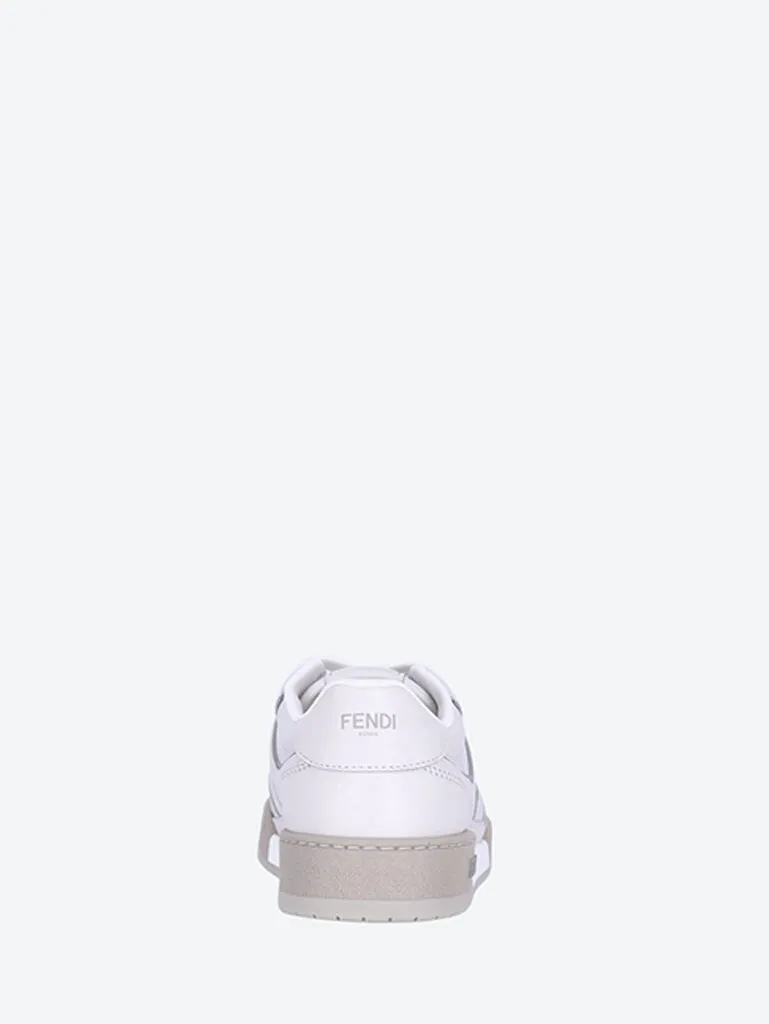 Fendi match mix vitello logo sneakers