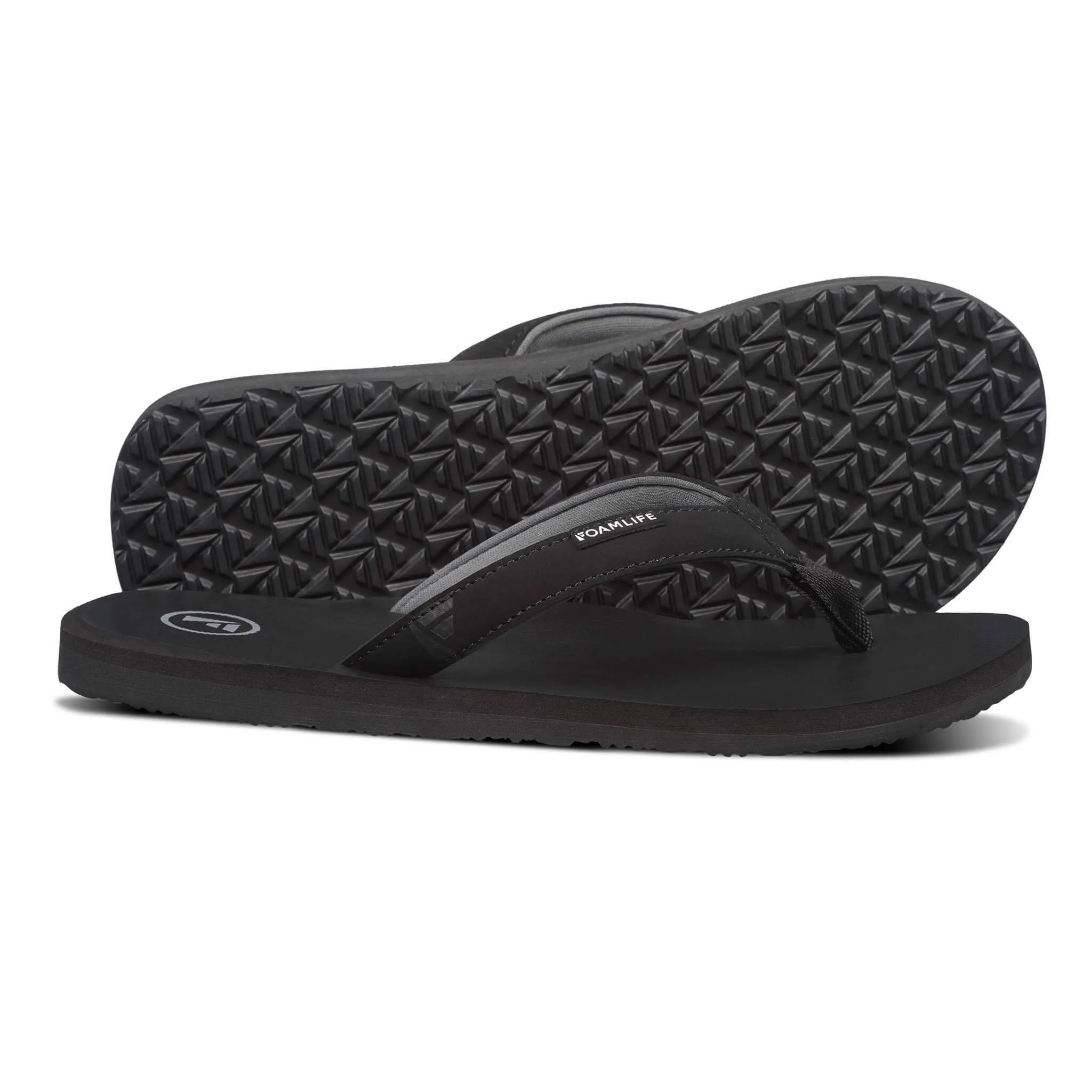 Foamlife Lixi Black Flip Flops