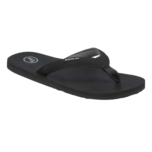 Foamlife Lixi Black Flip Flops