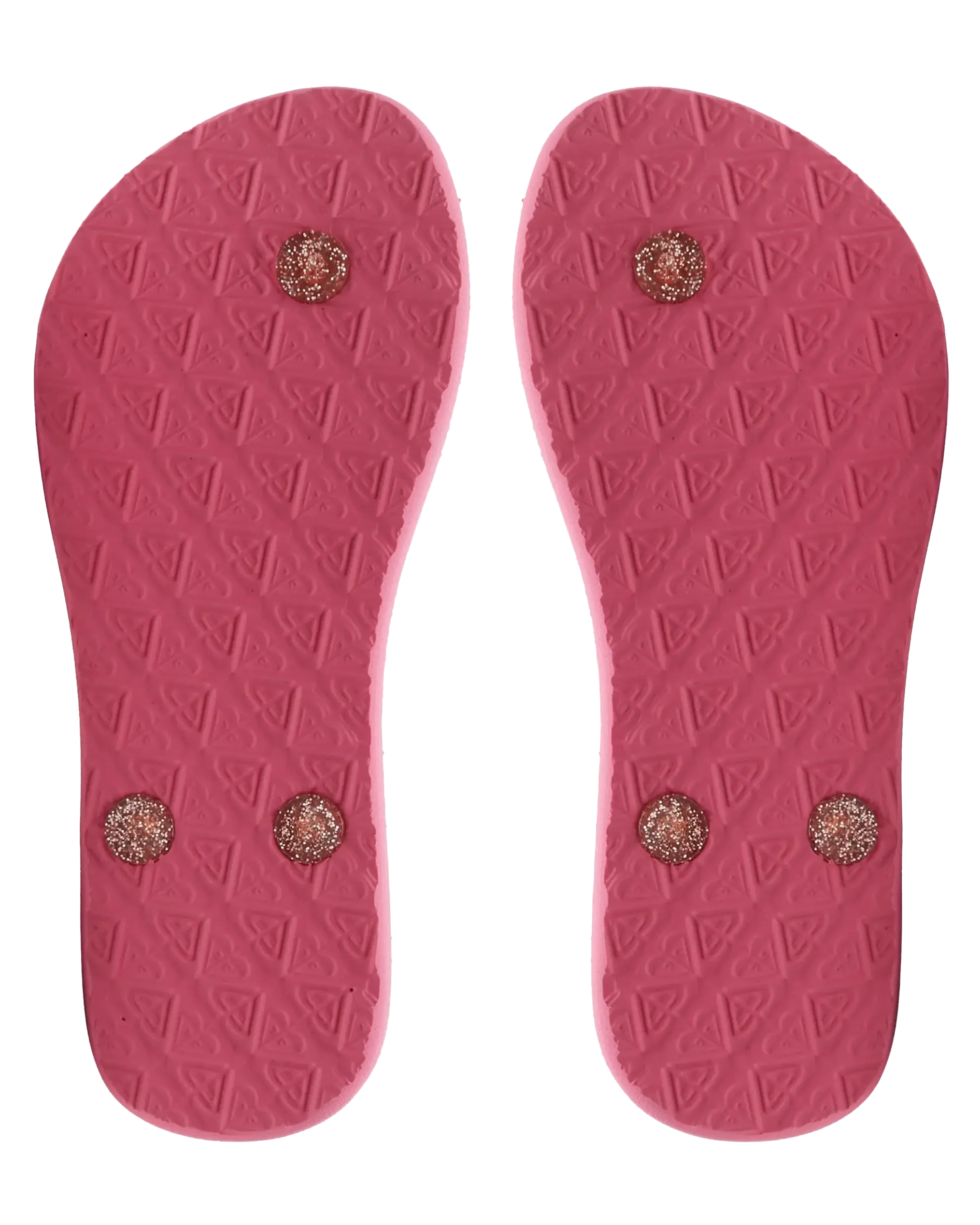 Girls Viva Sparkle Flip Flops in Pink 1