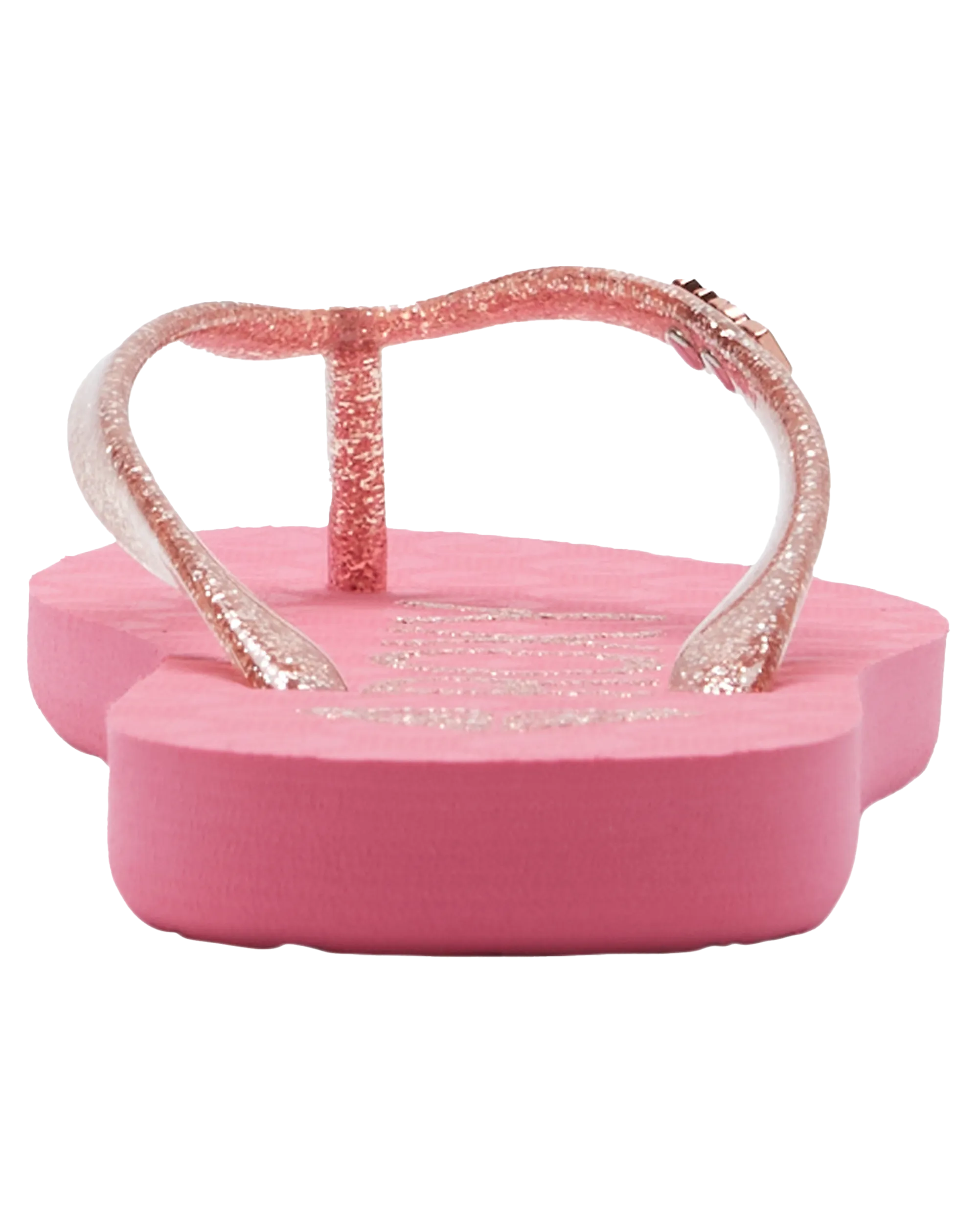 Girls Viva Sparkle Flip Flops in Pink 1