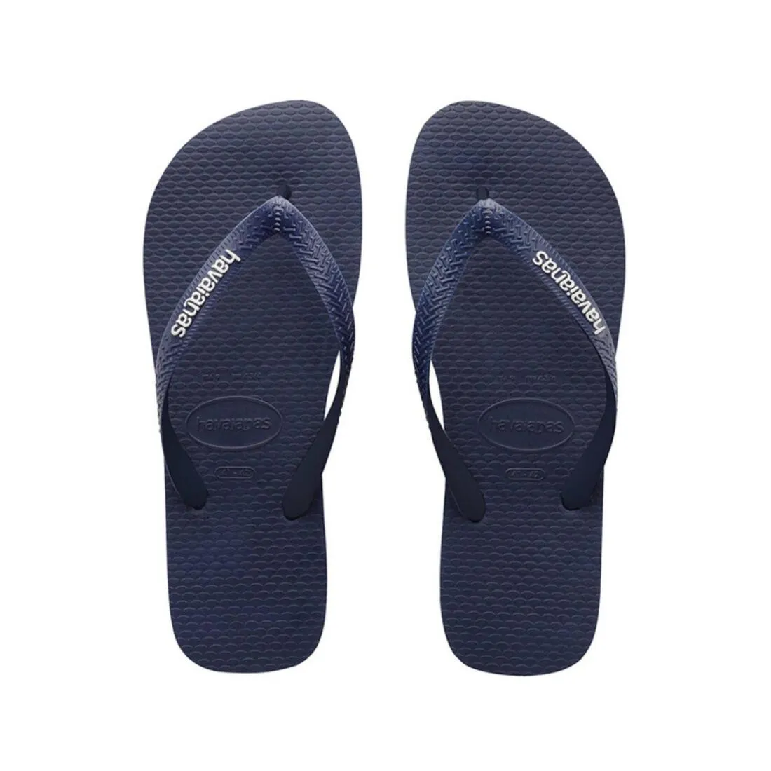 Havaianas Kids Rubber Logo - Blue/Blue/White