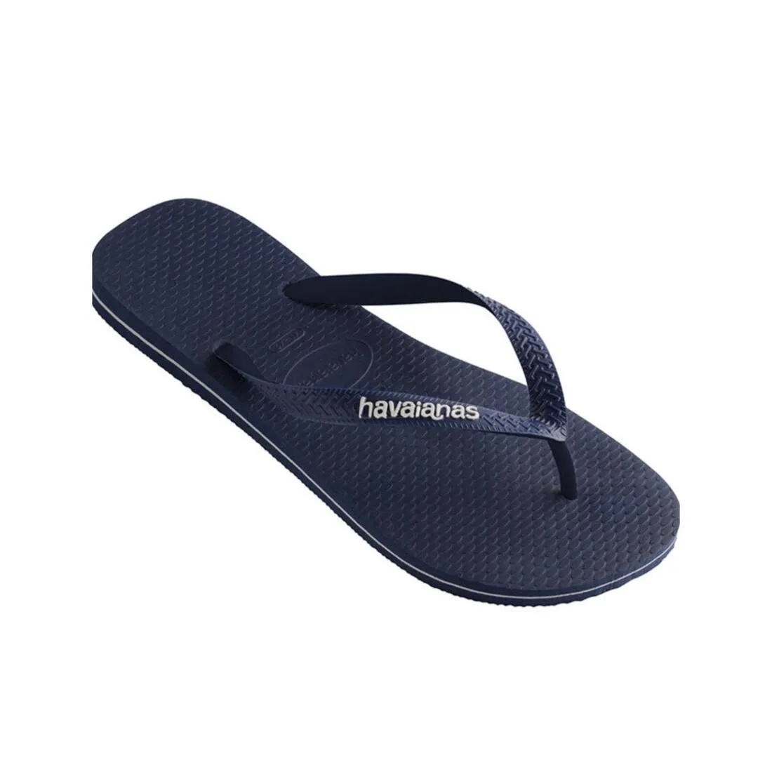 Havaianas Kids Rubber Logo - Blue/Blue/White