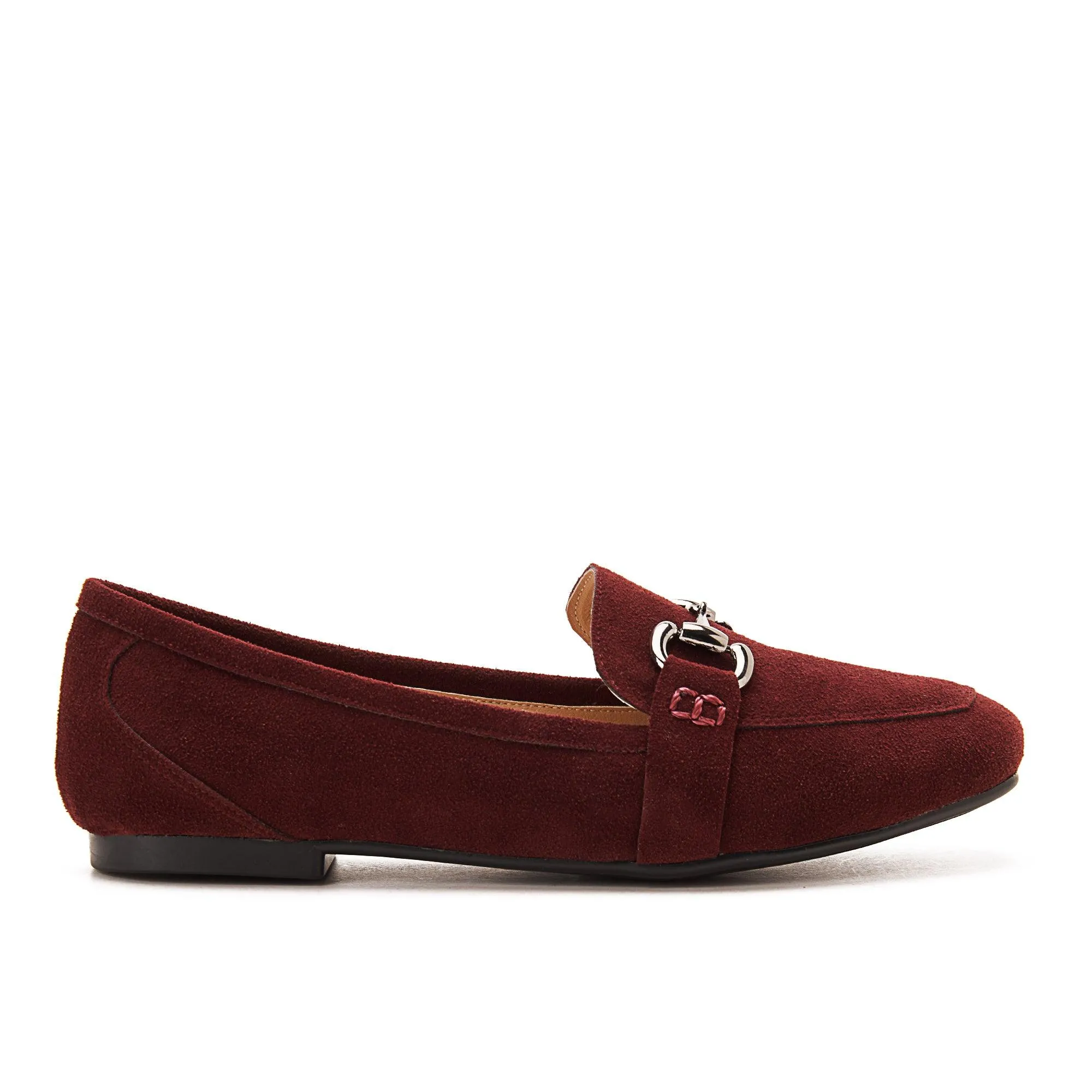 Horsebit Suede Loafers