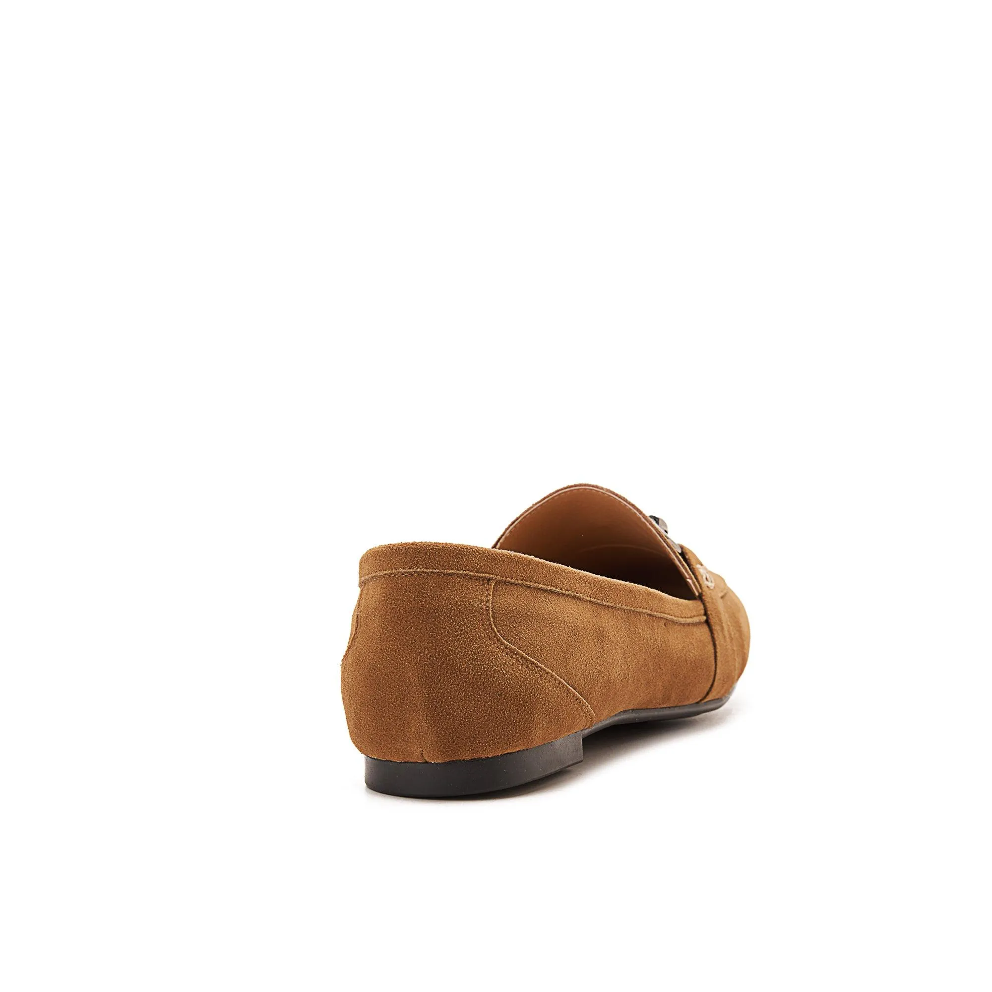 Horsebit Suede Loafers