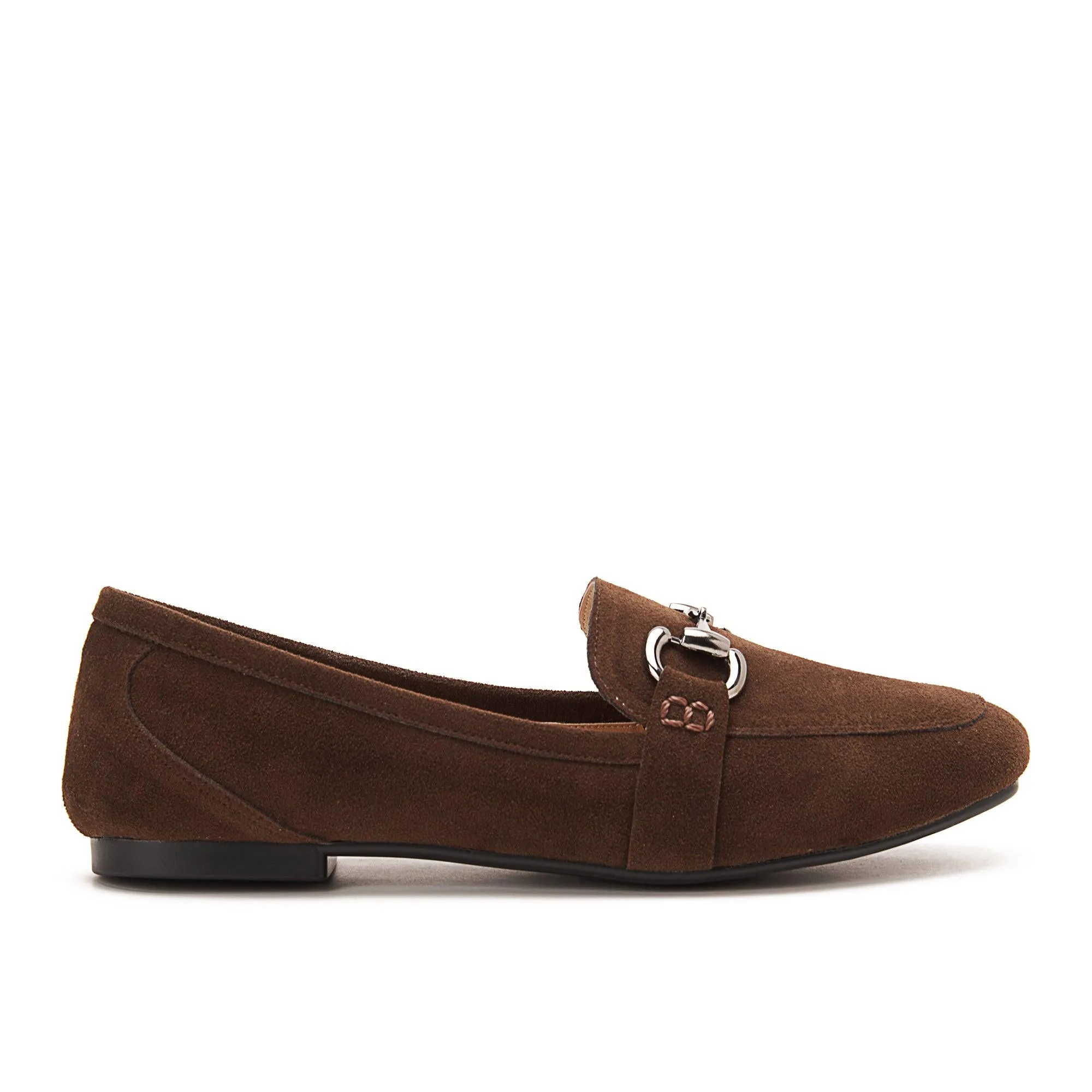 Horsebit Suede Loafers