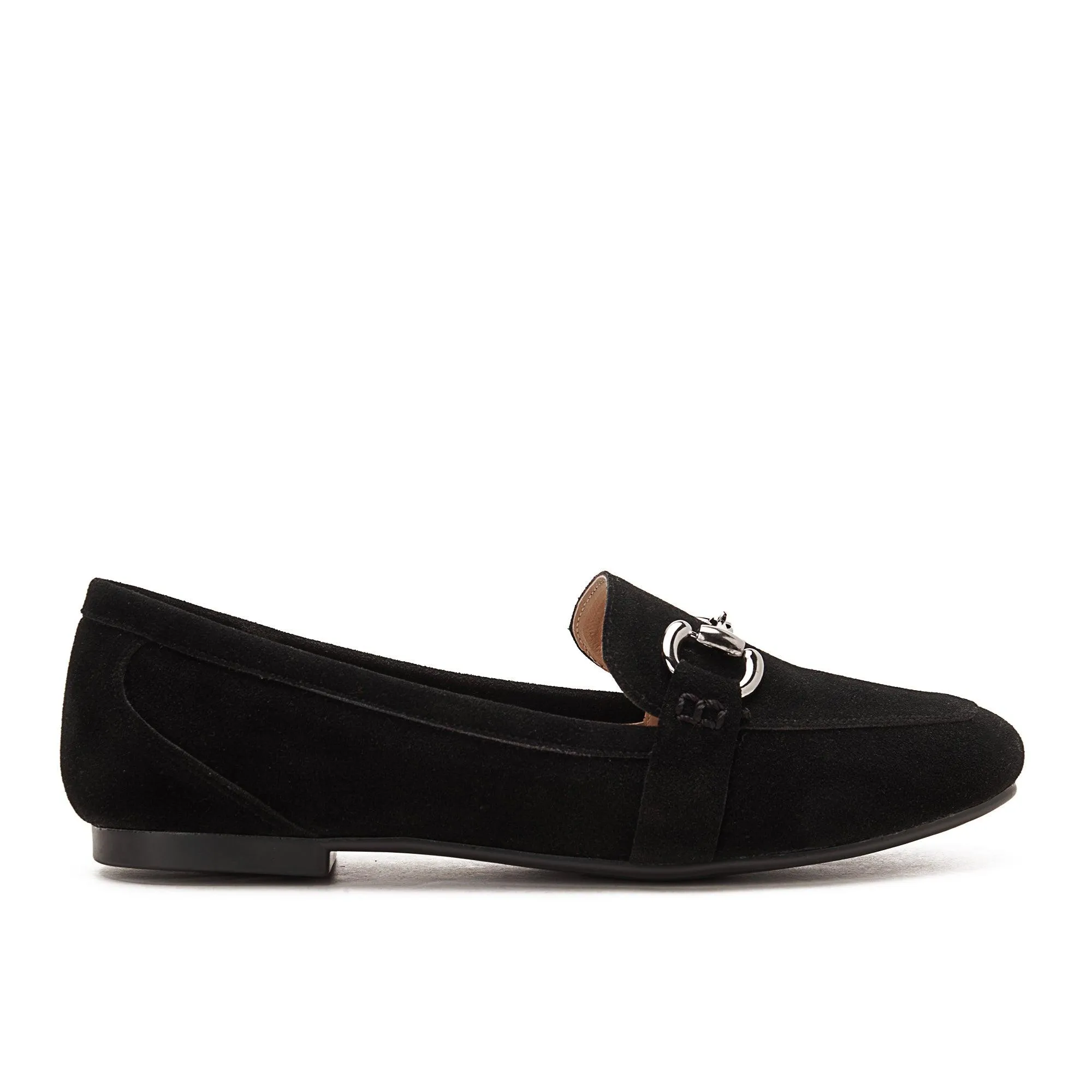 Horsebit Suede Loafers