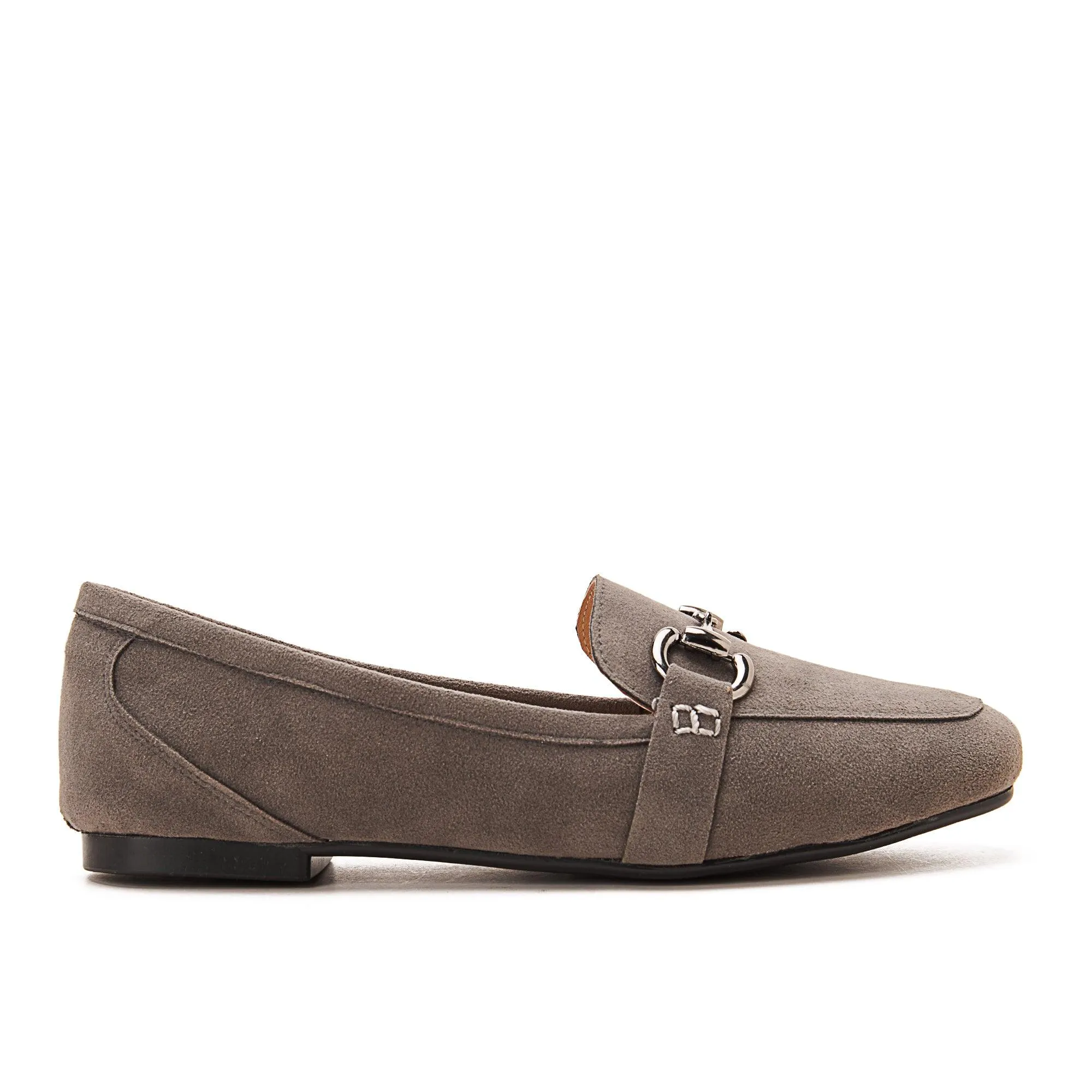 Horsebit Suede Loafers