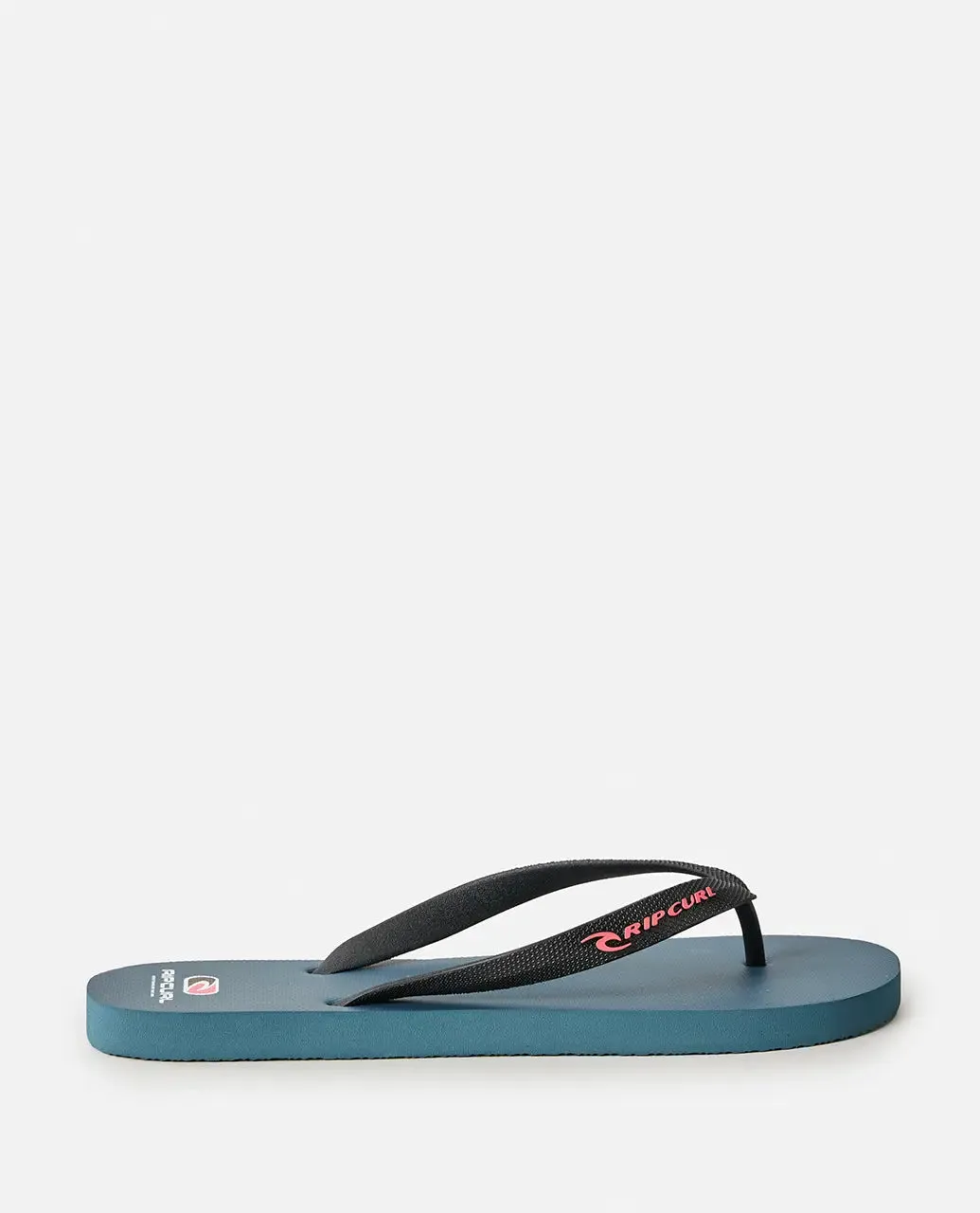 Icons of Surf Bloom Open Toe Flip Flops in Pine Night