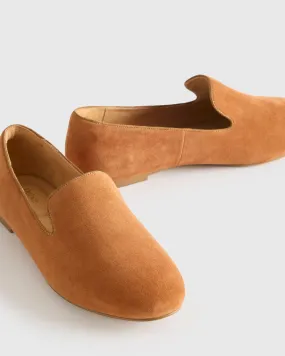 Italian Suede Slipper Loafer