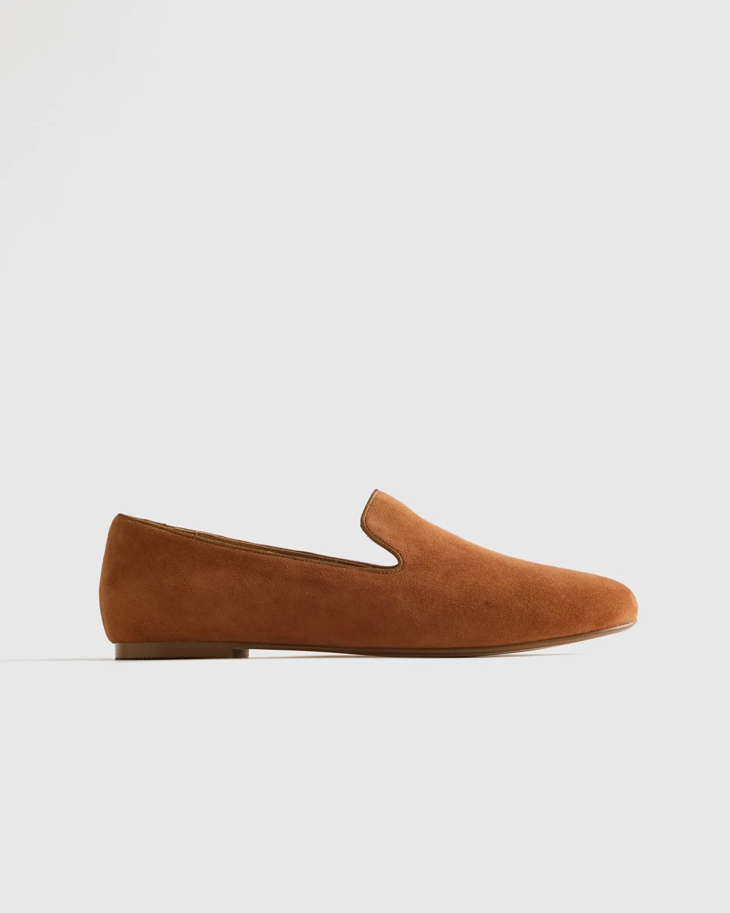 Italian Suede Slipper Loafer