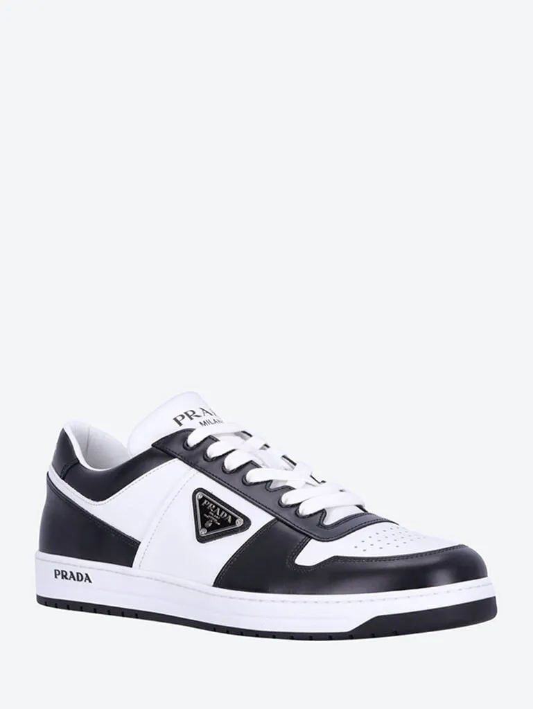 Leather downtown sneakers