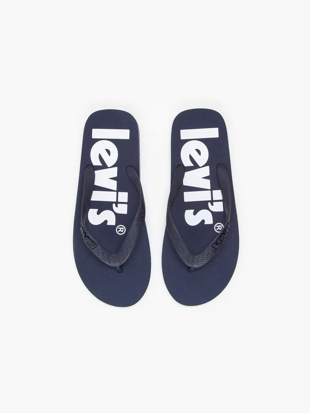 Men's Brand Logo Flip Flops