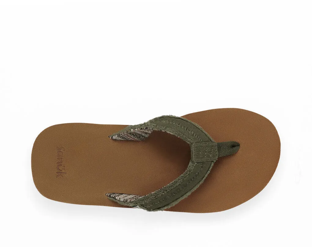 Men's Fraid Not ST Flip Flops