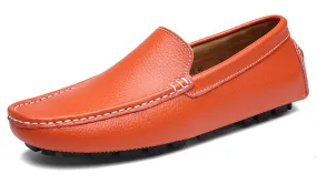 Men's Sewn Plain Driving Moccasins