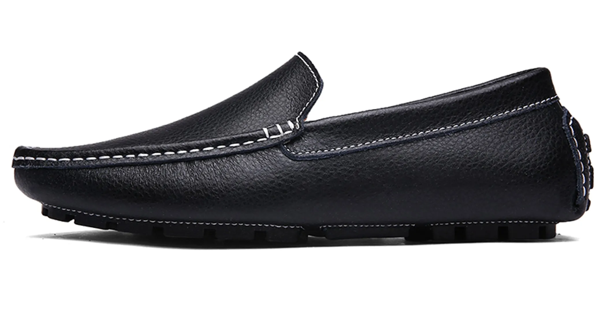 Men's Sewn Plain Driving Moccasins