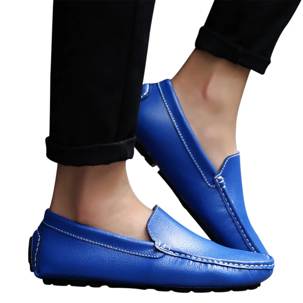 Men's Sewn Plain Driving Moccasins