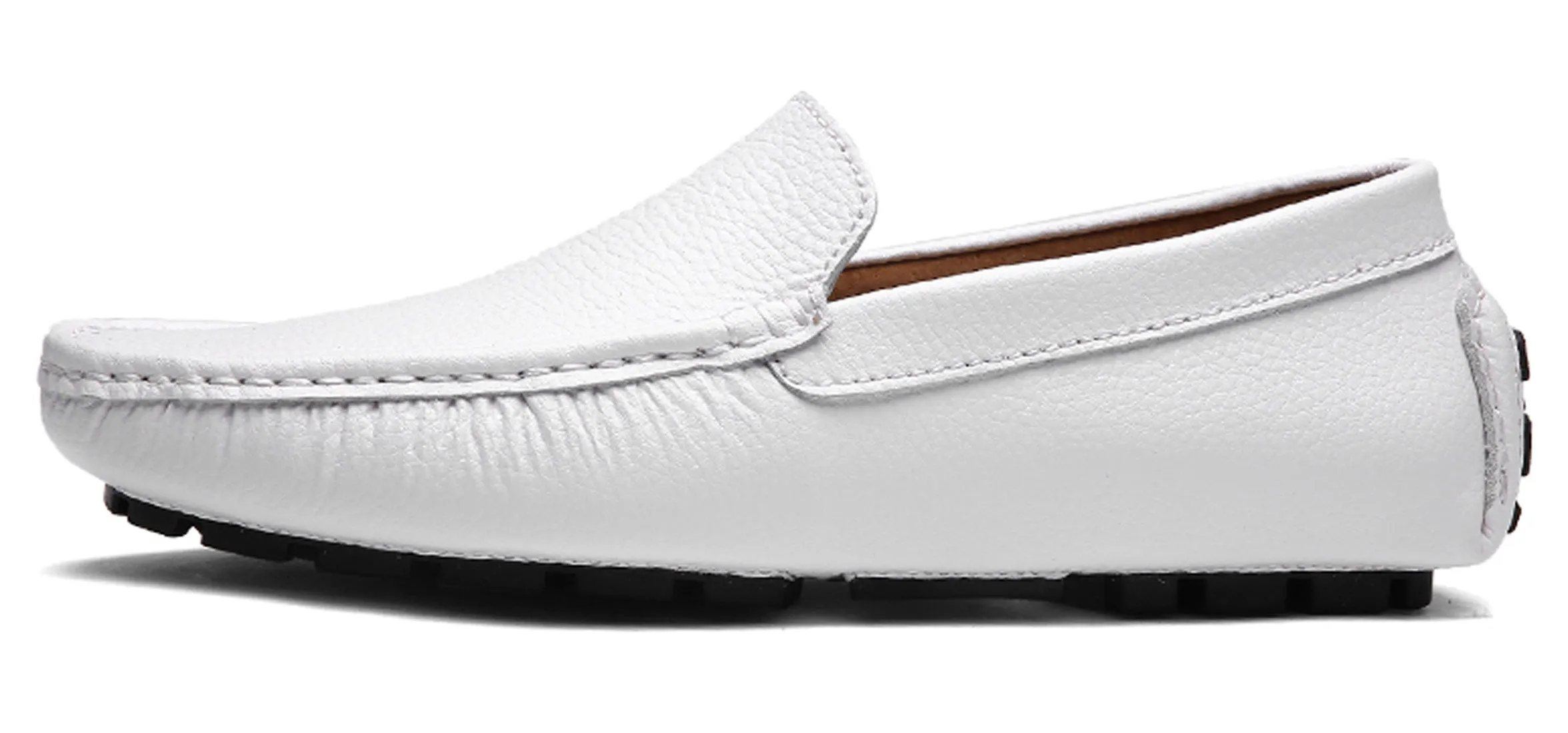 Men's Sewn Plain Driving Moccasins