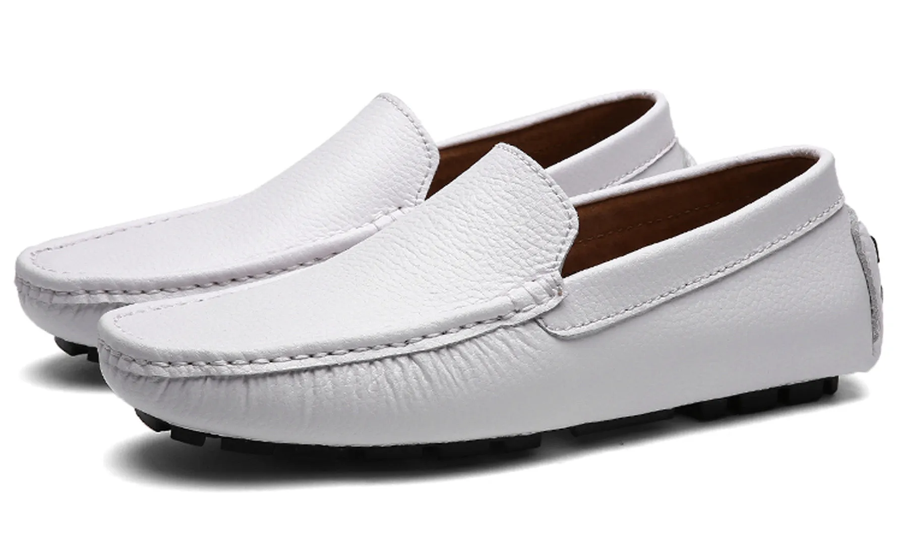 Men's Sewn Plain Driving Moccasins