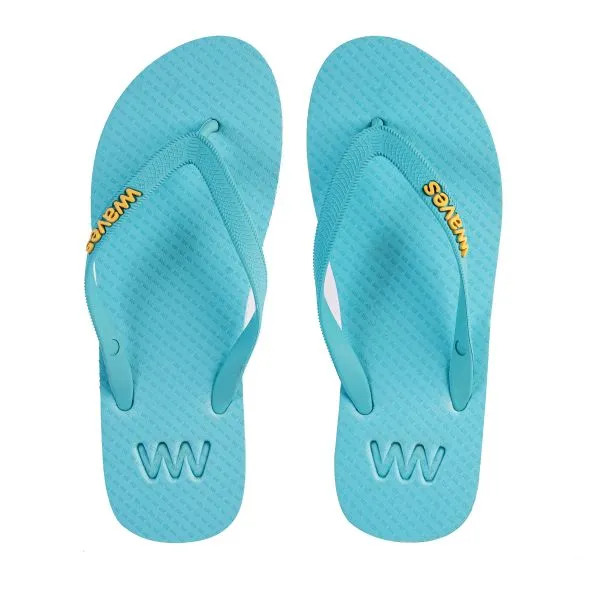 Natural rubber flip flops (discontinued colour)