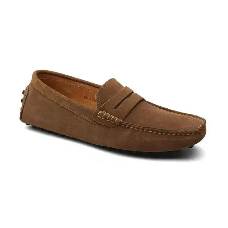 "SUEDE" - DRIVER LOAFERS