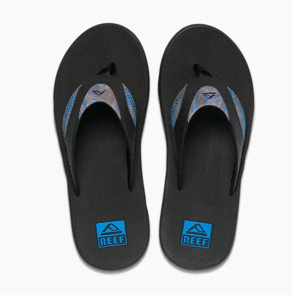 Reef Fanning - Black/Pool Palm