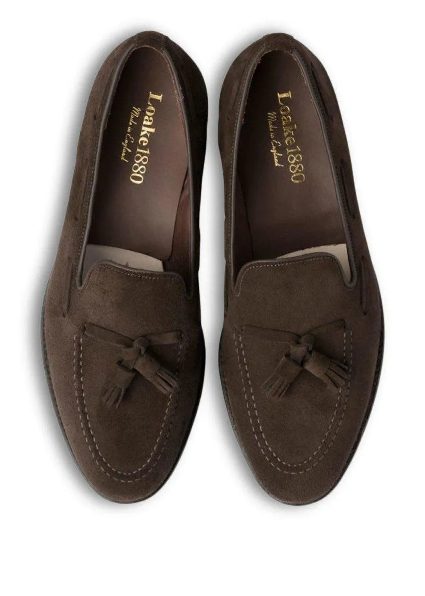 Russel Loafer Brown Suede - Chocolate Brown