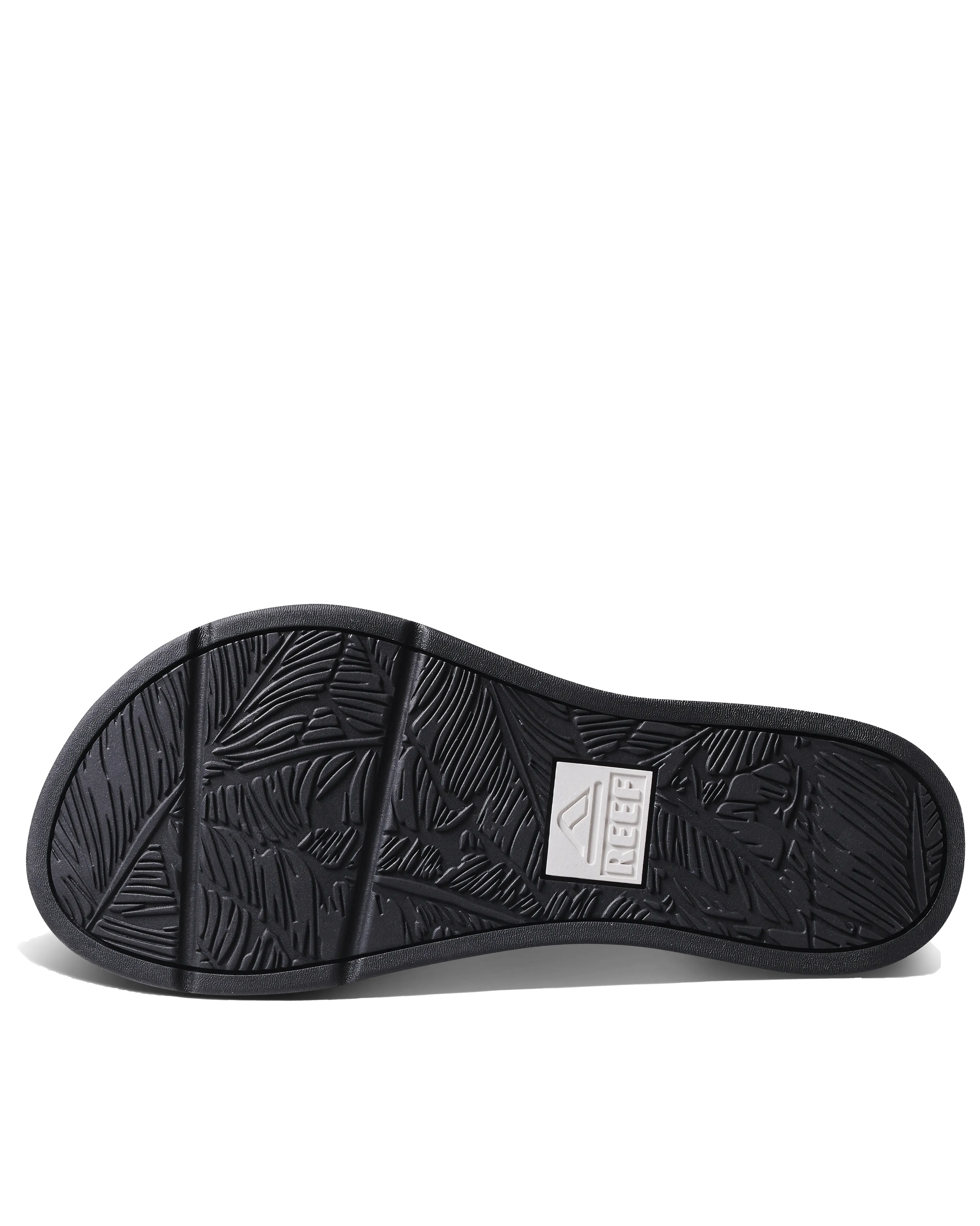 Santa Ana Flip Flops in Black & White