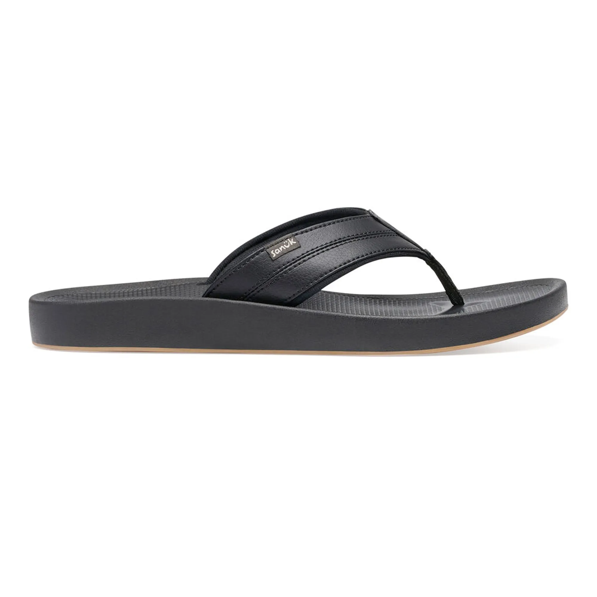 Sanuk Cosmic Yoga Mat Men's Sandals - Black