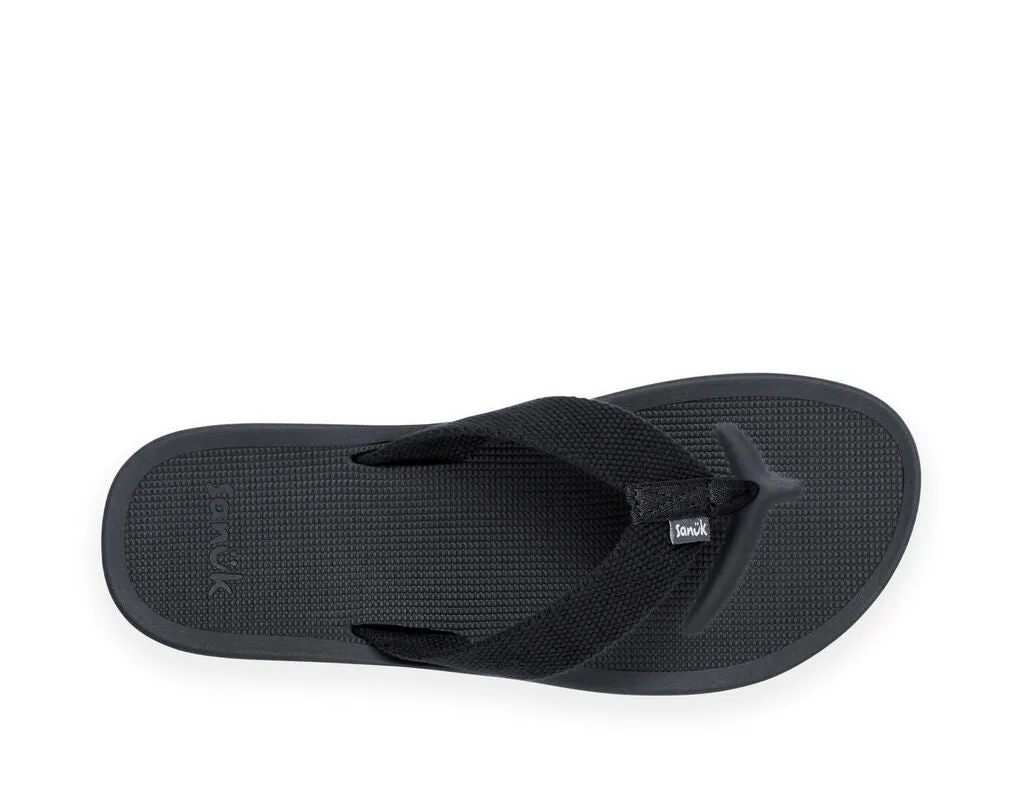 Sanuk Cosmic Yogi Sandal-Black