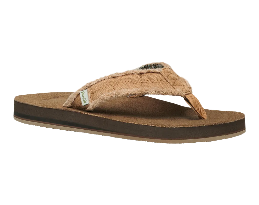 Sanuk Fraid Not ST Sandal-Khaki