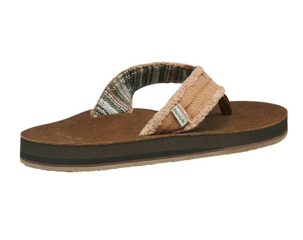 Sanuk Fraid Not ST Sandal-Khaki