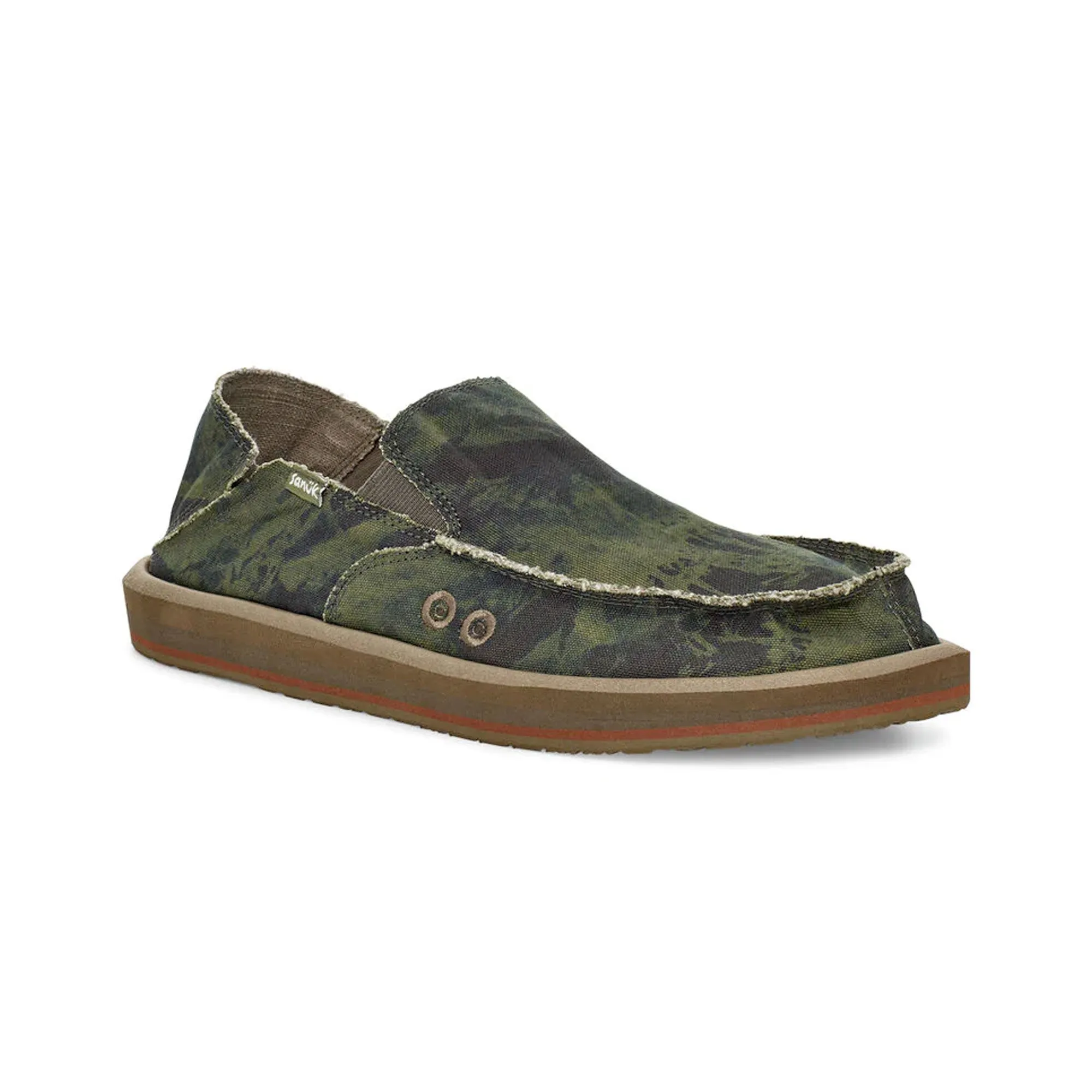 Sanuk Vagabond Soft Top Men's Sandals - Camo