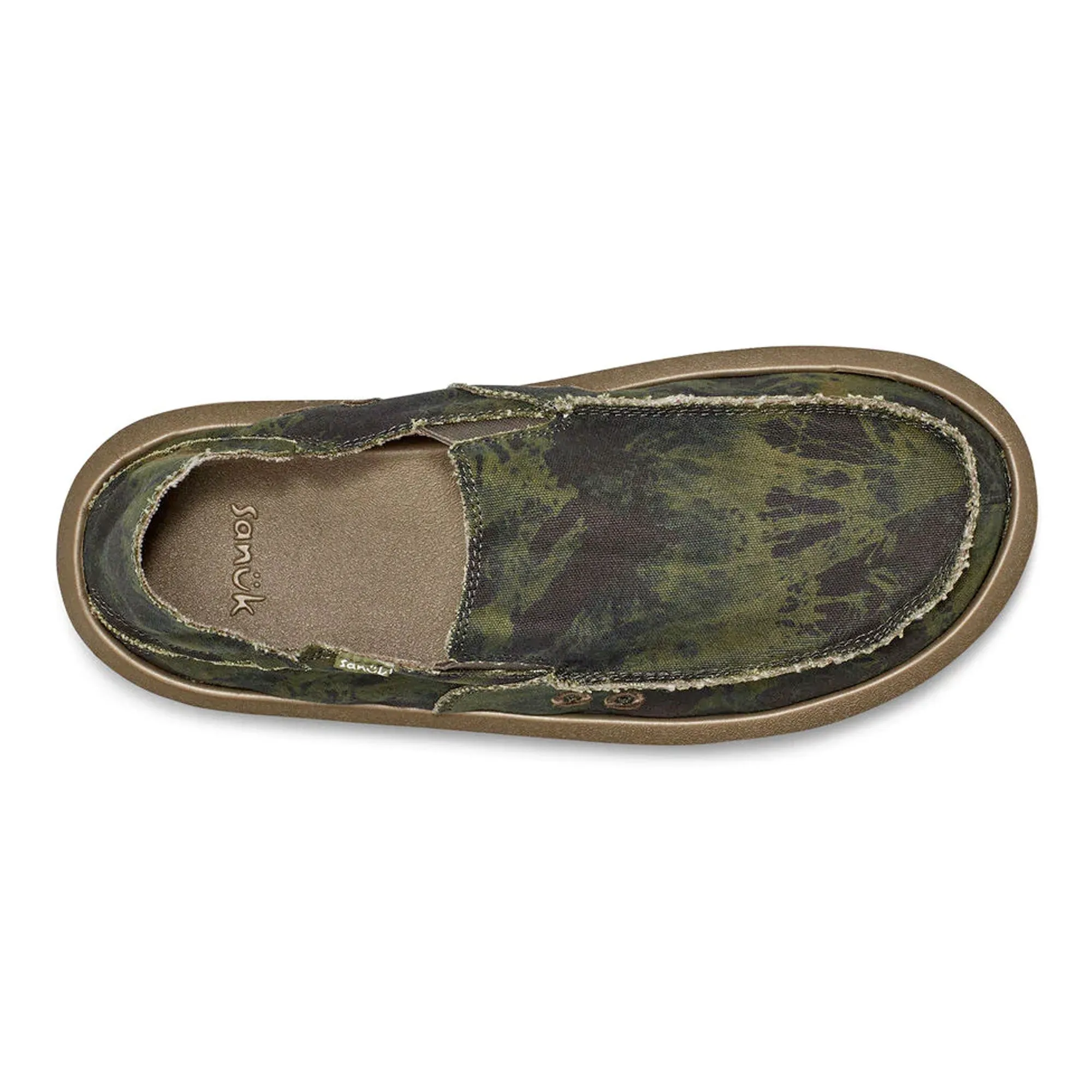 Sanuk Vagabond Soft Top Men's Sandals - Camo