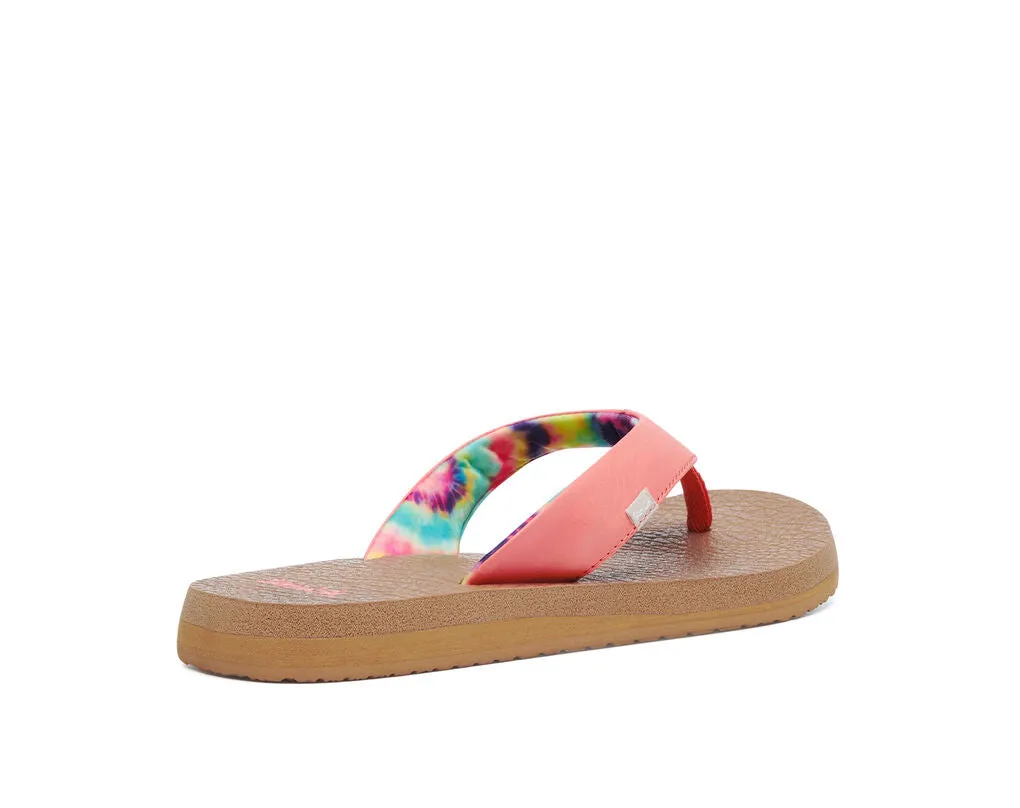 Sanuk Yoga Mat Sandal-Burnt Coral