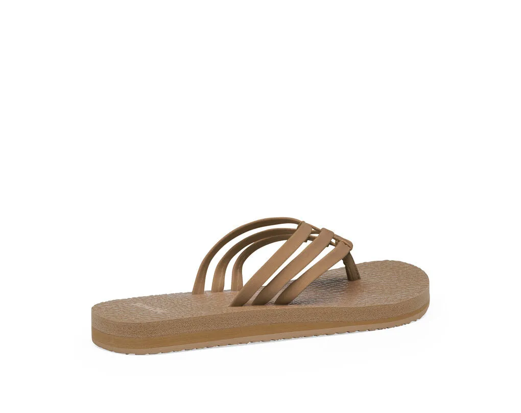 Sanuk Yoga Sandy Sandal-Tobacco Brown