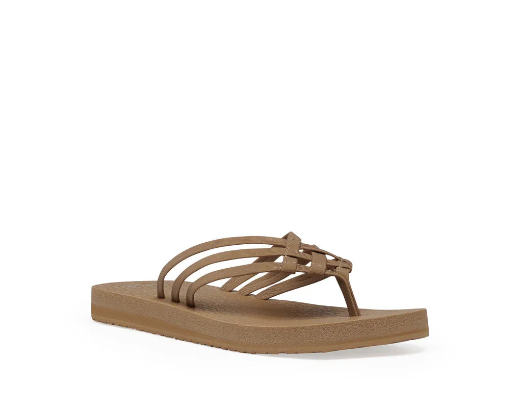 Sanuk Yoga Sandy Sandal-Tobacco Brown