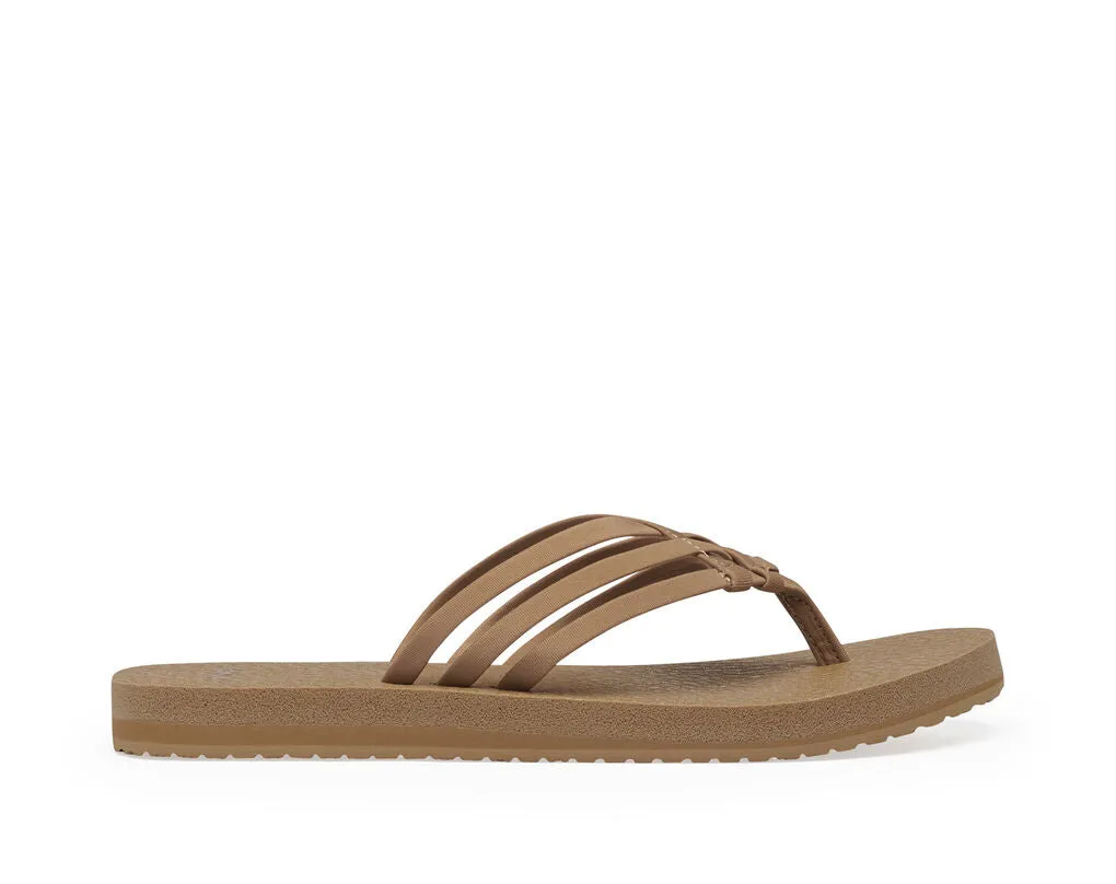 Sanuk Yoga Sandy Sandal-Tobacco Brown