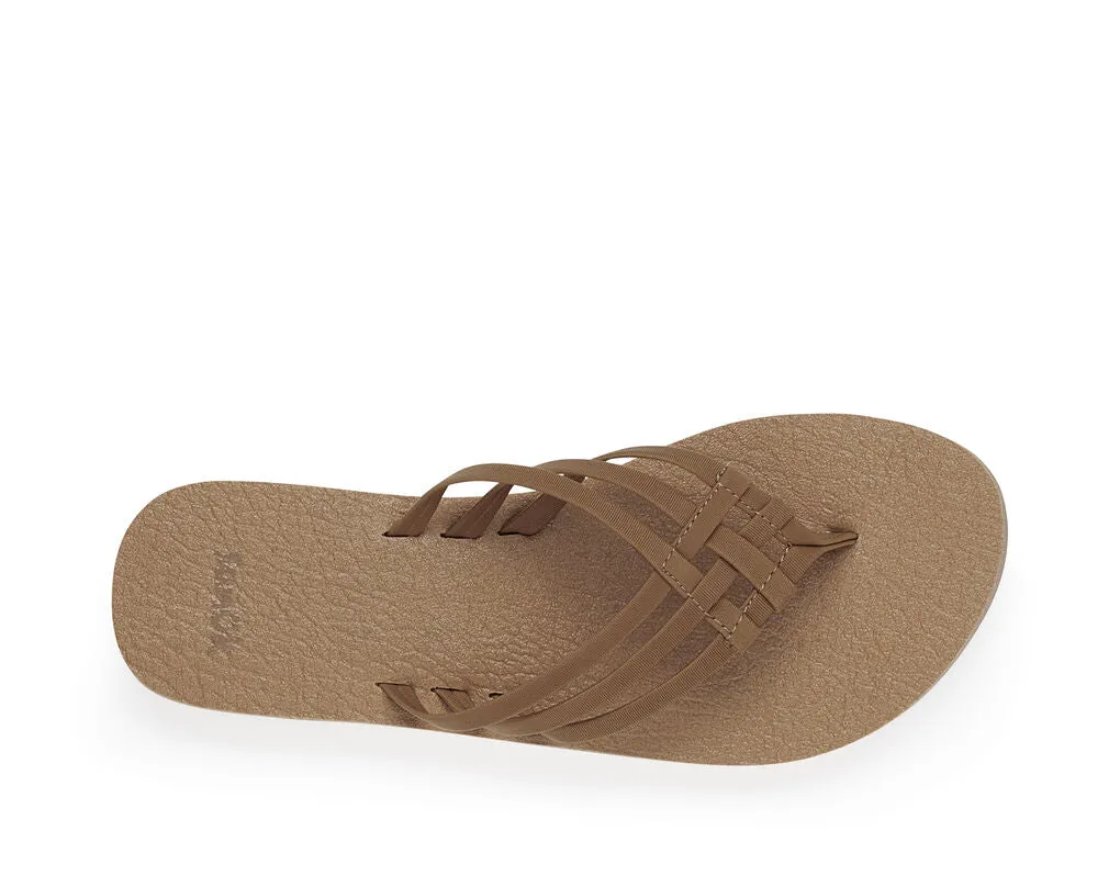 Sanuk Yoga Sandy Sandal-Tobacco Brown