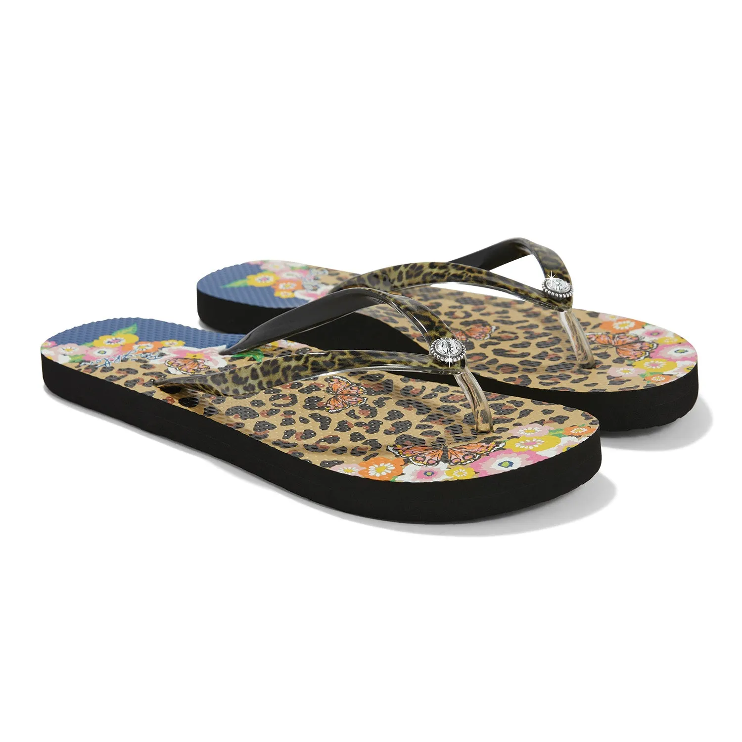 Spotty Leo Flip Flops