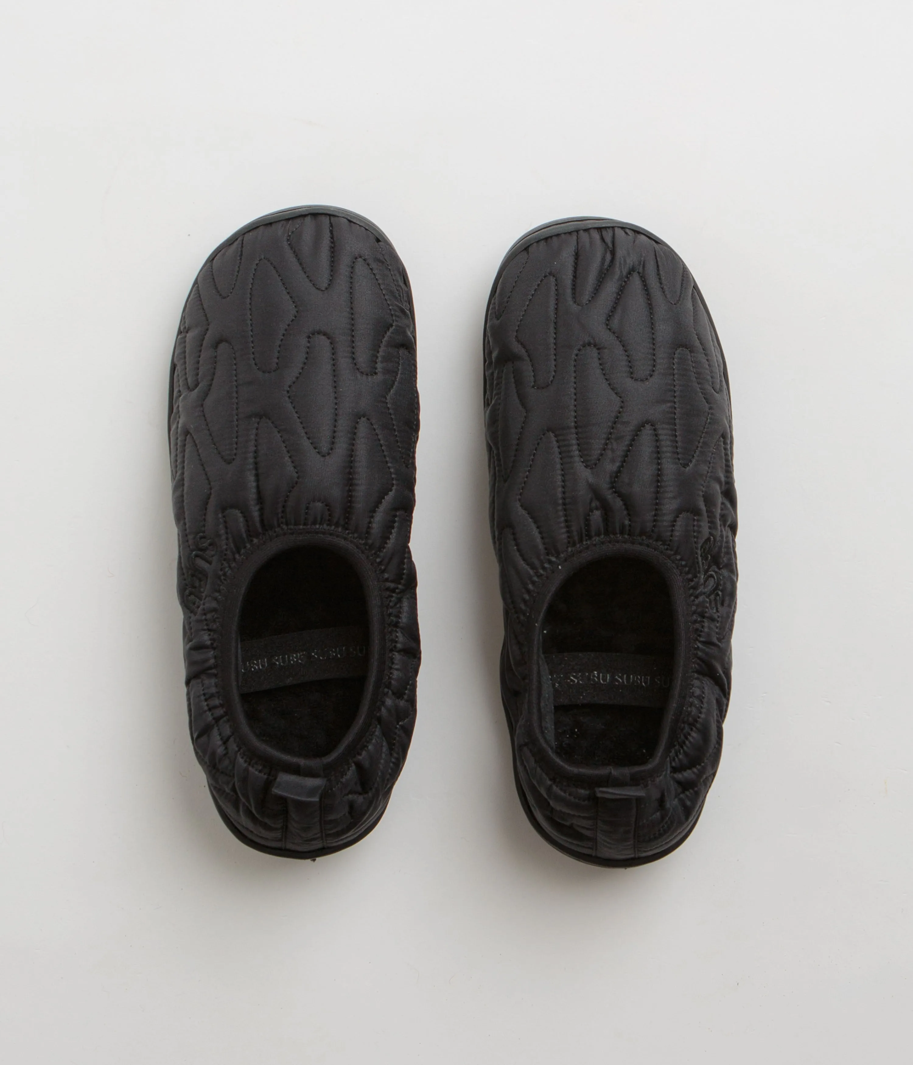 Subu Outline Packable Sandals - Black