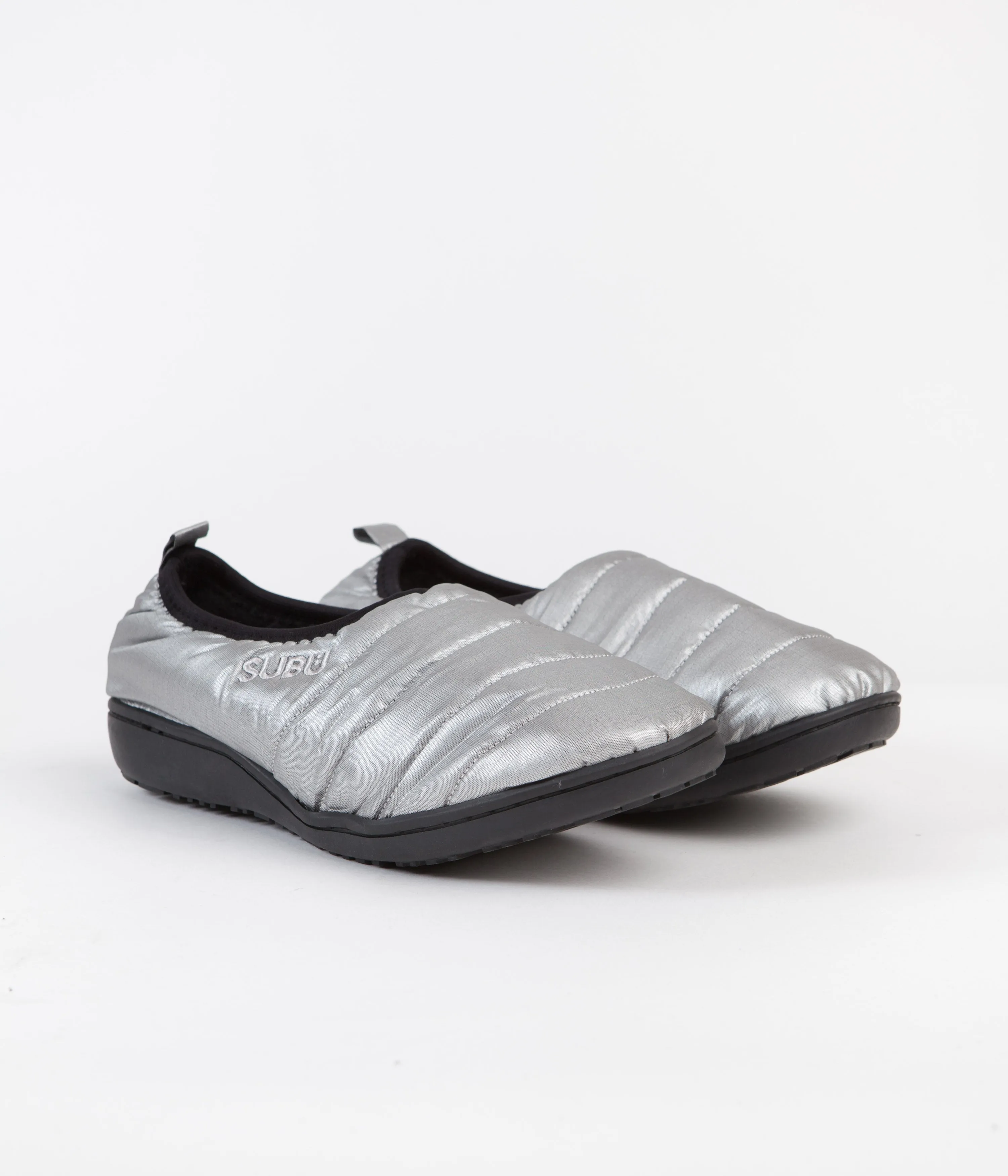 Subu Packable Sandals - Foil Silver