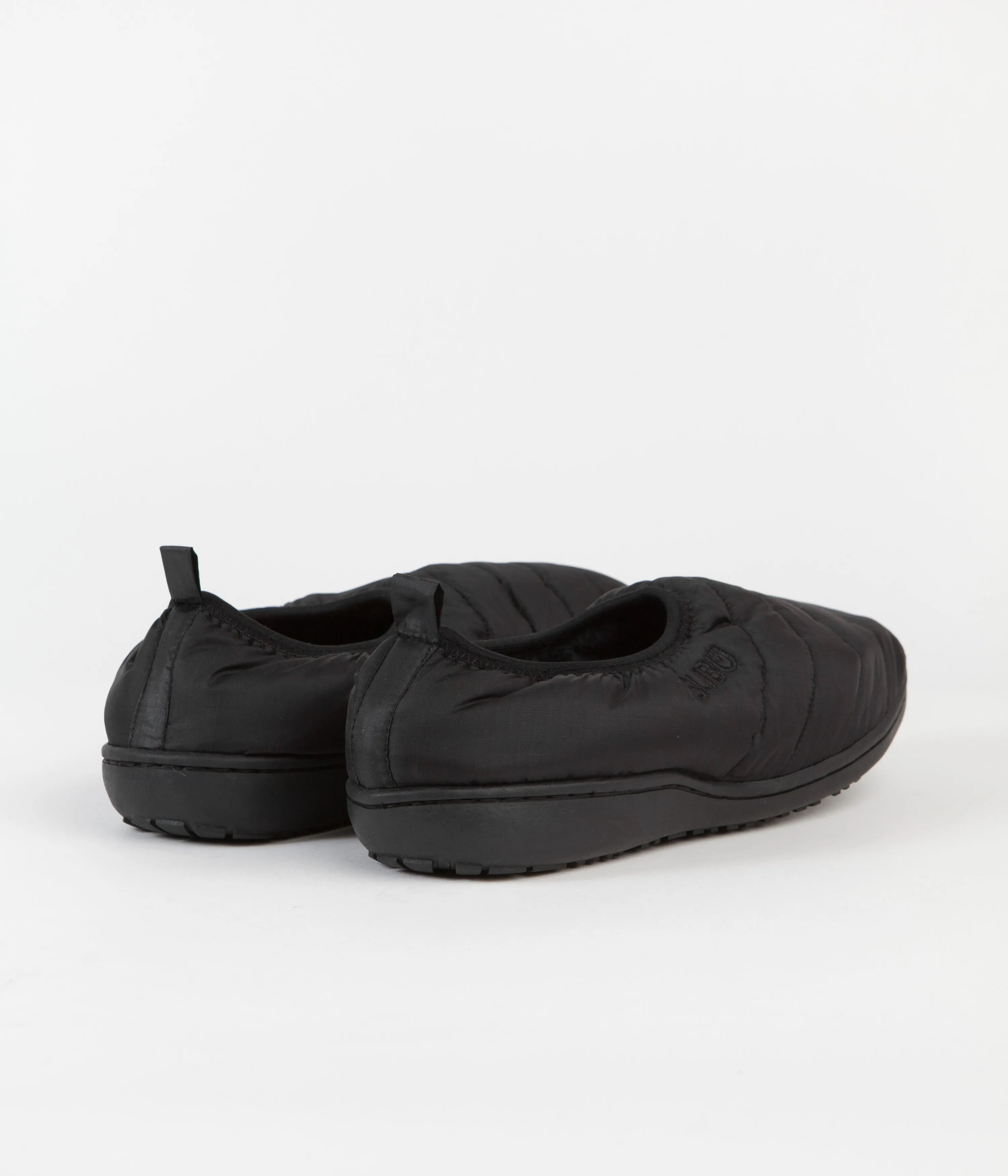 Subu Packable Sandals - Gloss Black